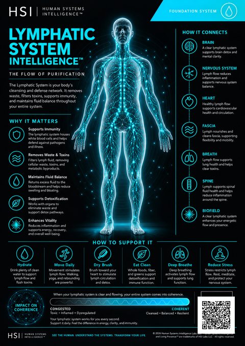 Lymphatic gallery poster
